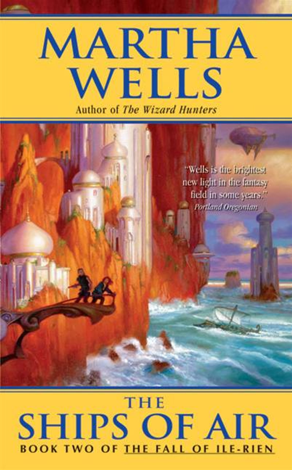 Book cover of The Ships of Air by Martha Wells Book cover of The Ships of Air by Martha Wells